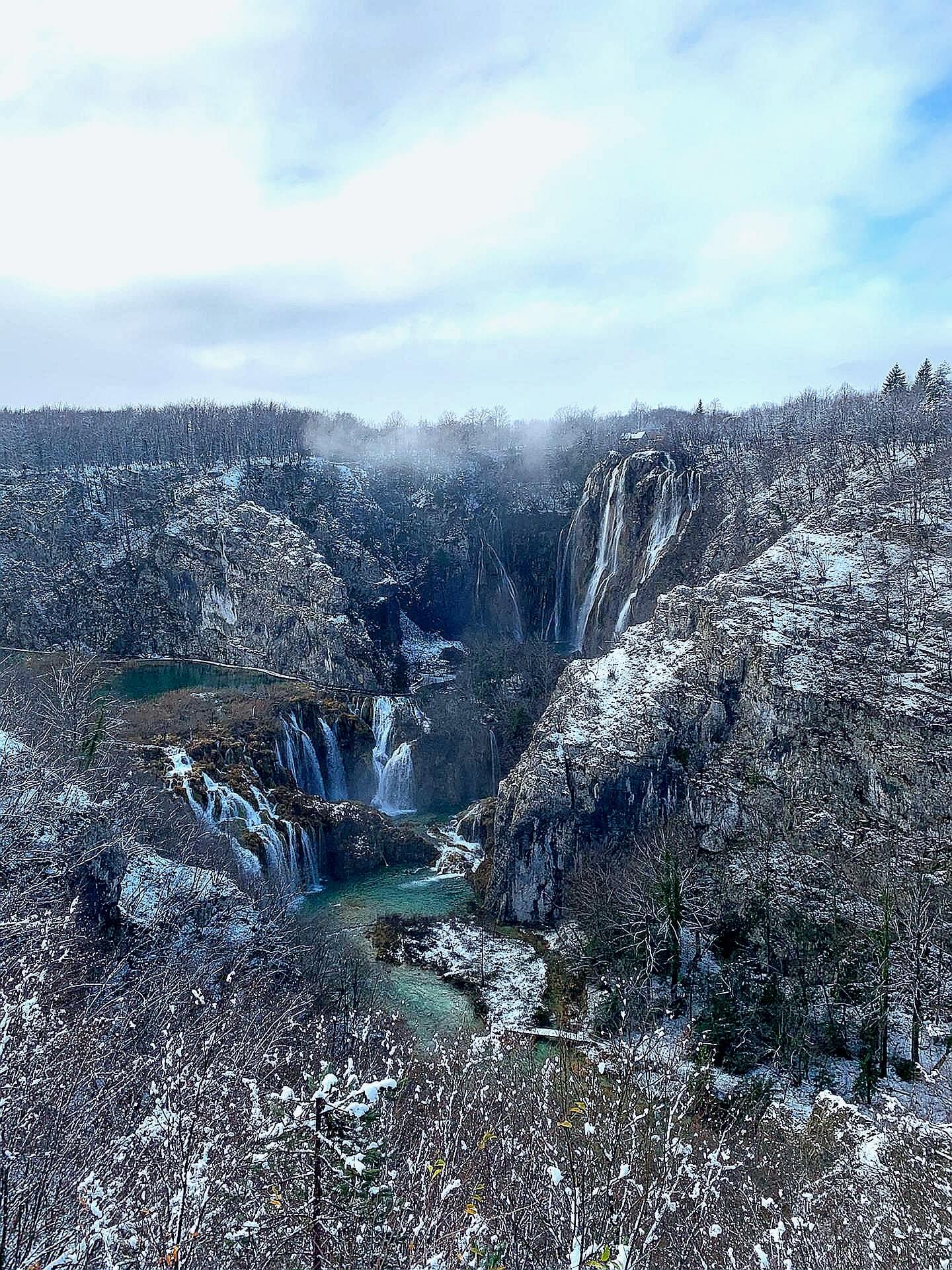 Plicvice Lakes Winter Croatia